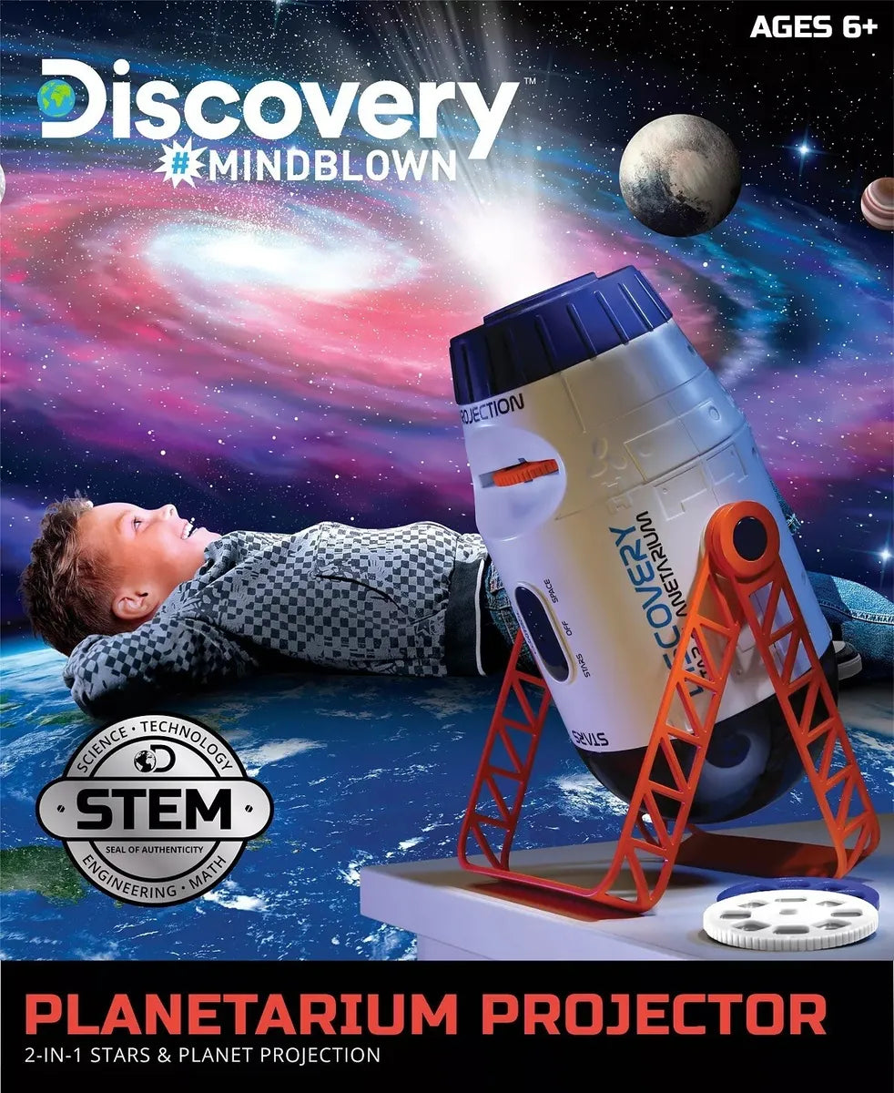 Discovery Mindblown Planetarium Projector Req 3 AA Batteries