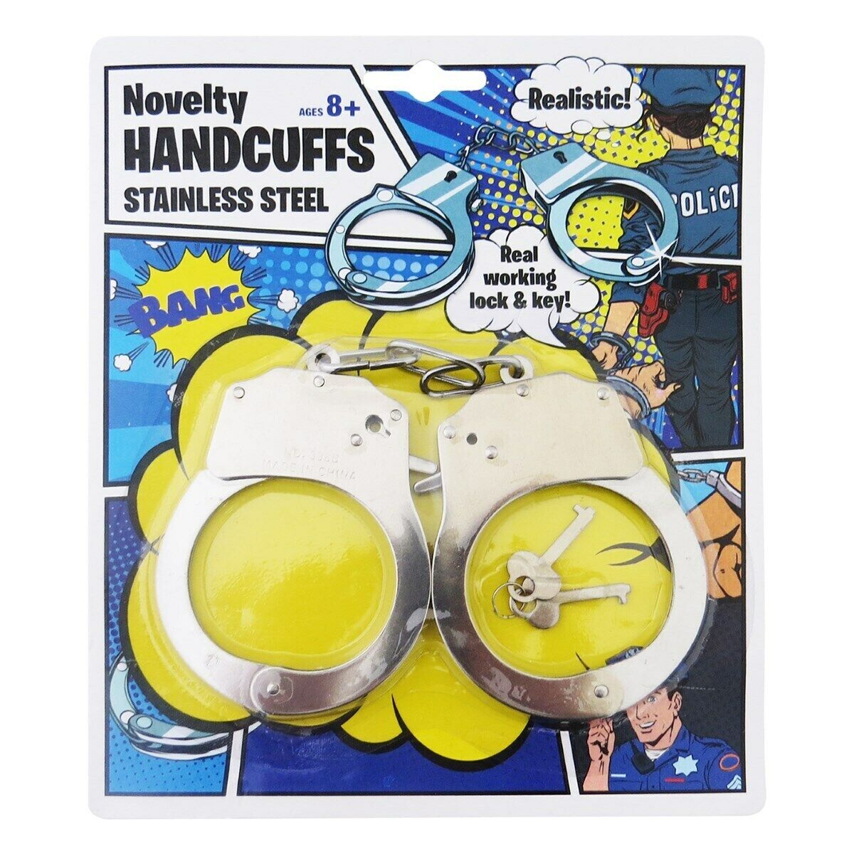 Novelty Diecast Metal Handcuffs