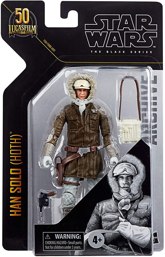 Star Wars Black Series Greatest Hits Figure With Accessory Han Solo (Hoth)