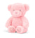 Keeleco 20cm Nursery Baby Bear Pink