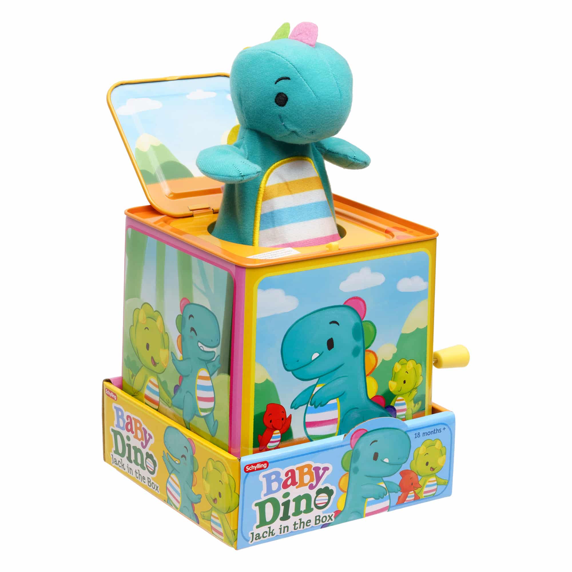 Schylling Baby Dino Jack In Box