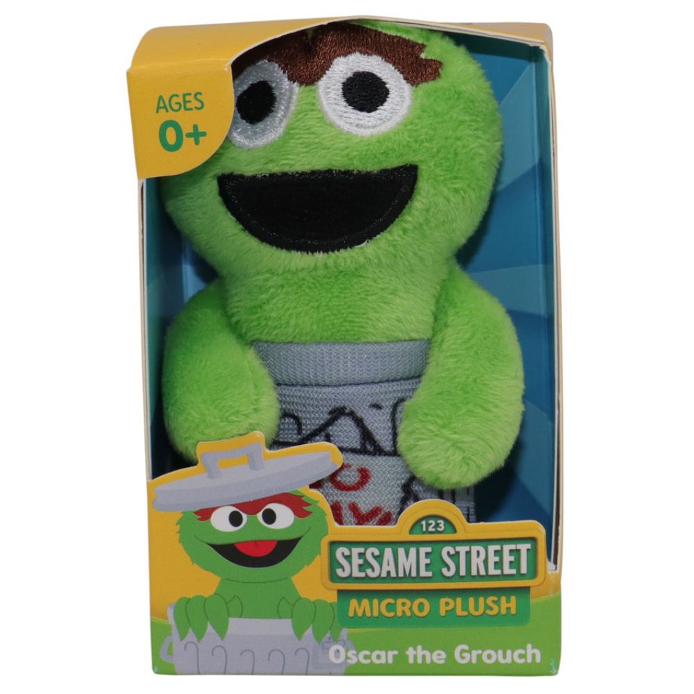 Sesame Street Micro Plush Oscar The Grouch