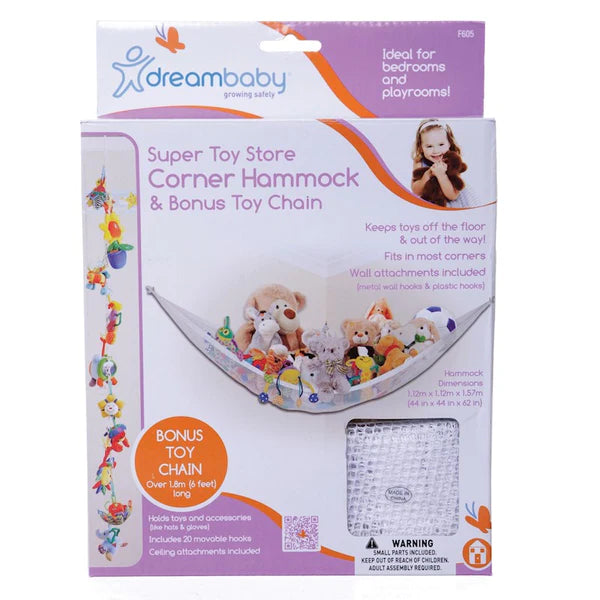 Dream Baby Corner Hammock & Toy Chain
