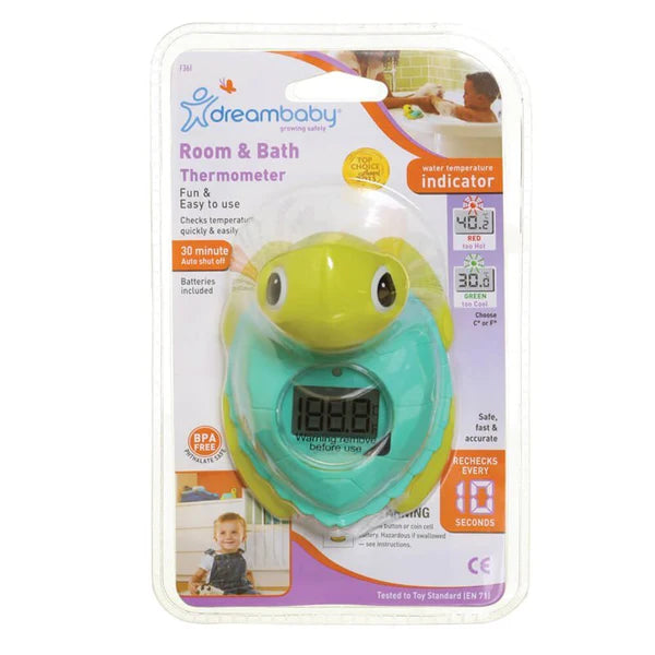 Dream Baby Room & Bath Thermometer Turtle