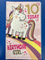 Birthday Card Girl Age 10 Unicorn
