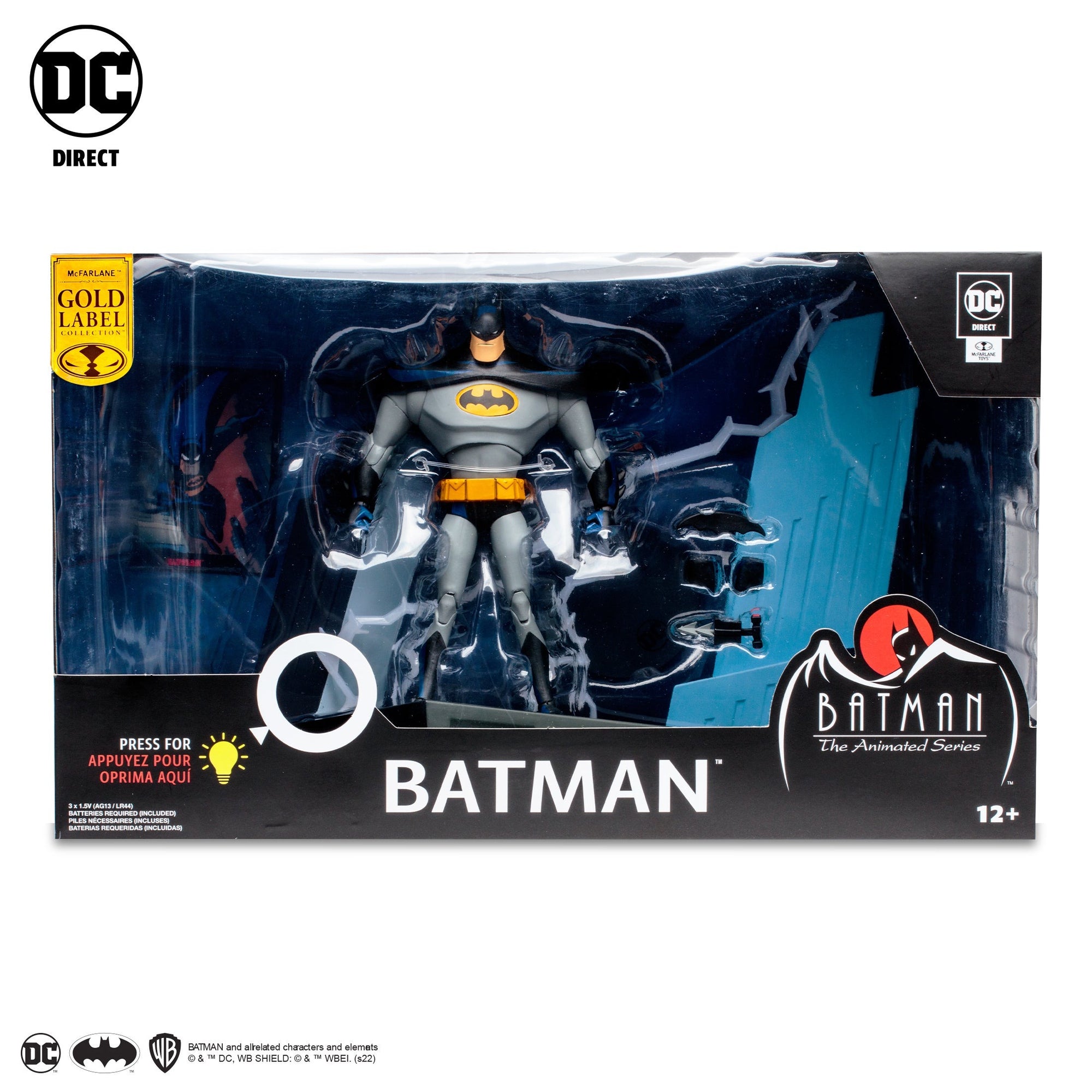 DC Multiverse Batman 30th Anniversary Gold Label Animated Series