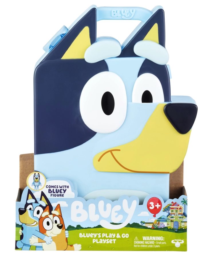 Bluey Play & Go Playset Collector Case