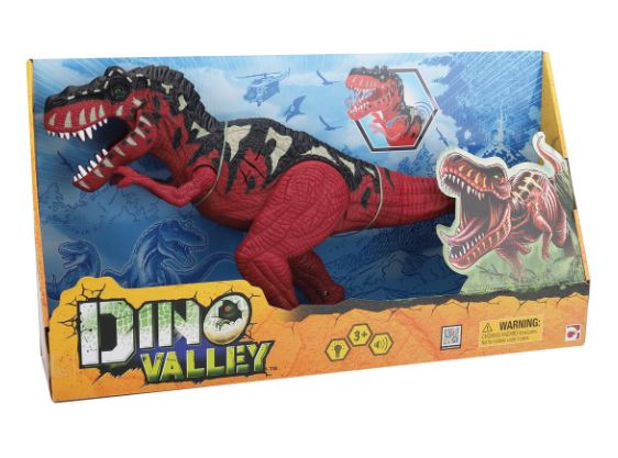 Dino Valley Light & Sound T Rex Action Playset incl 3 x LR44 demo batteries