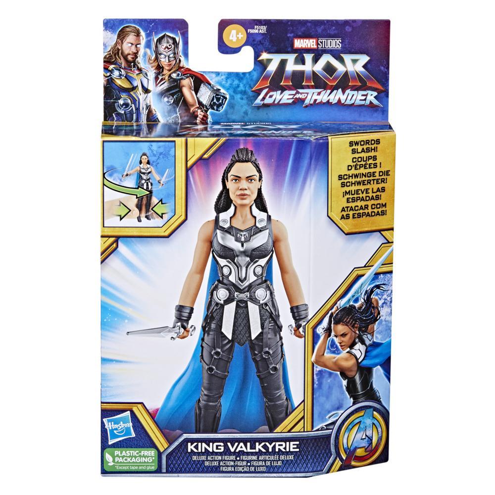 Thor Love and Thunder Deluxe Action Figure King Valkyrie