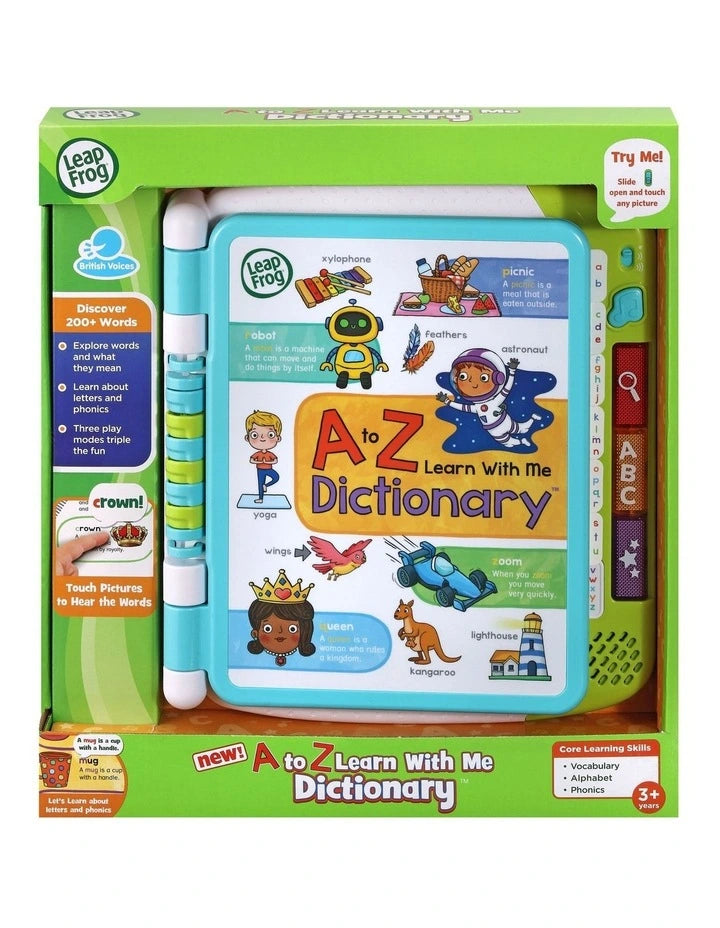Leap Frog A To Z Learn With Me Dictionary