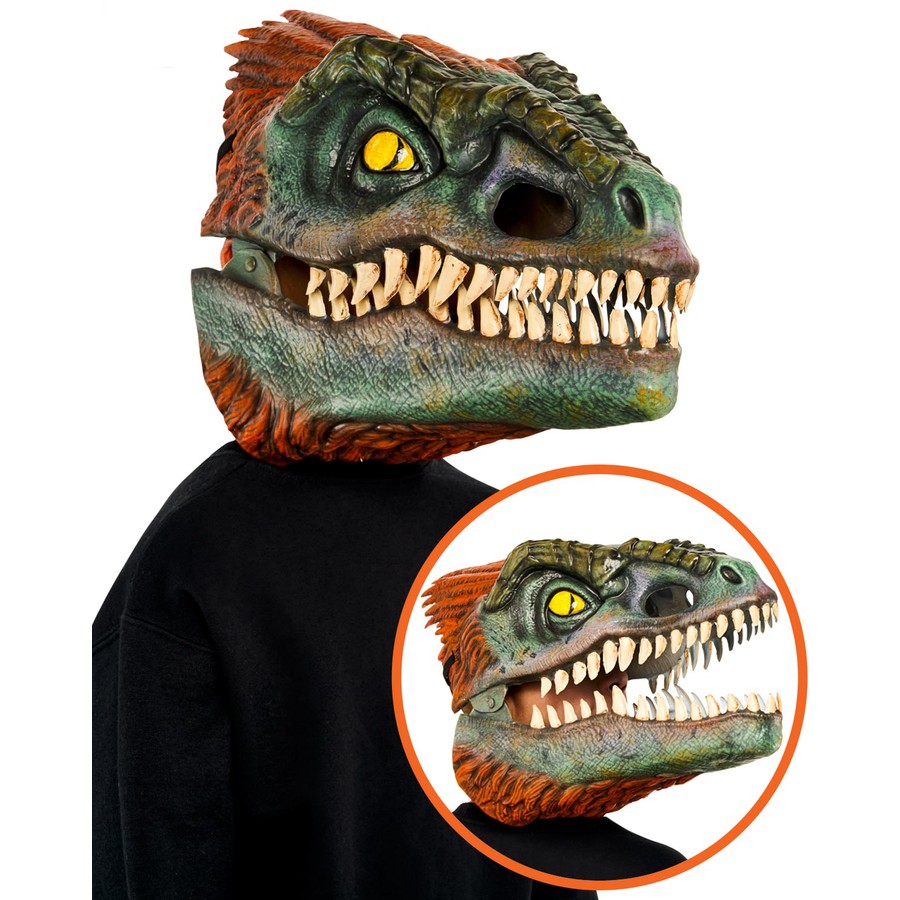 Jurassic World Pyroraptor Moveable Jaw Child Mask