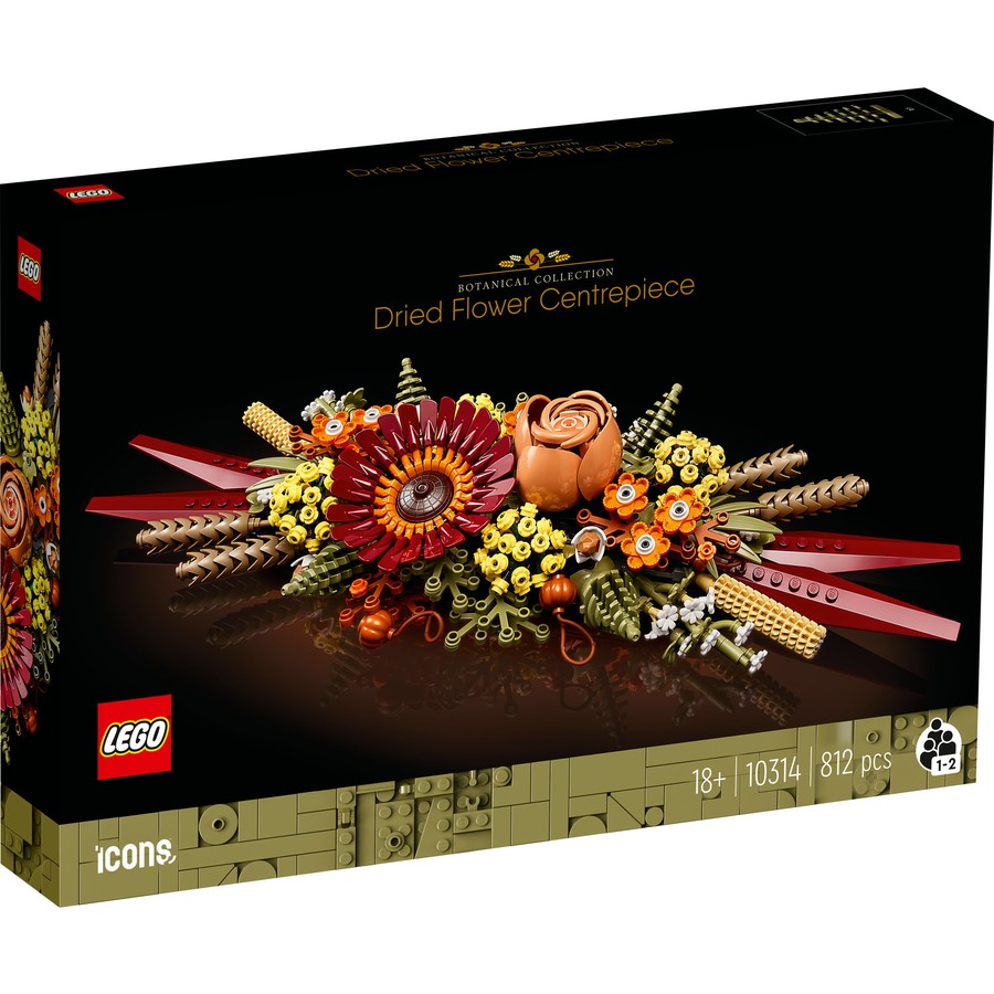 Lego 10314 Icons Botanicals Dried Flower Centrepiece