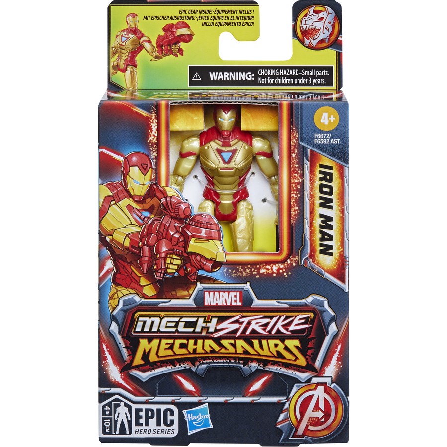 Marvel Mech Strike 3.0 4inch Figure Iron Man