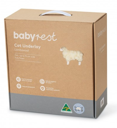 Babycomfort Lambswool Cot Underlay 1300X690