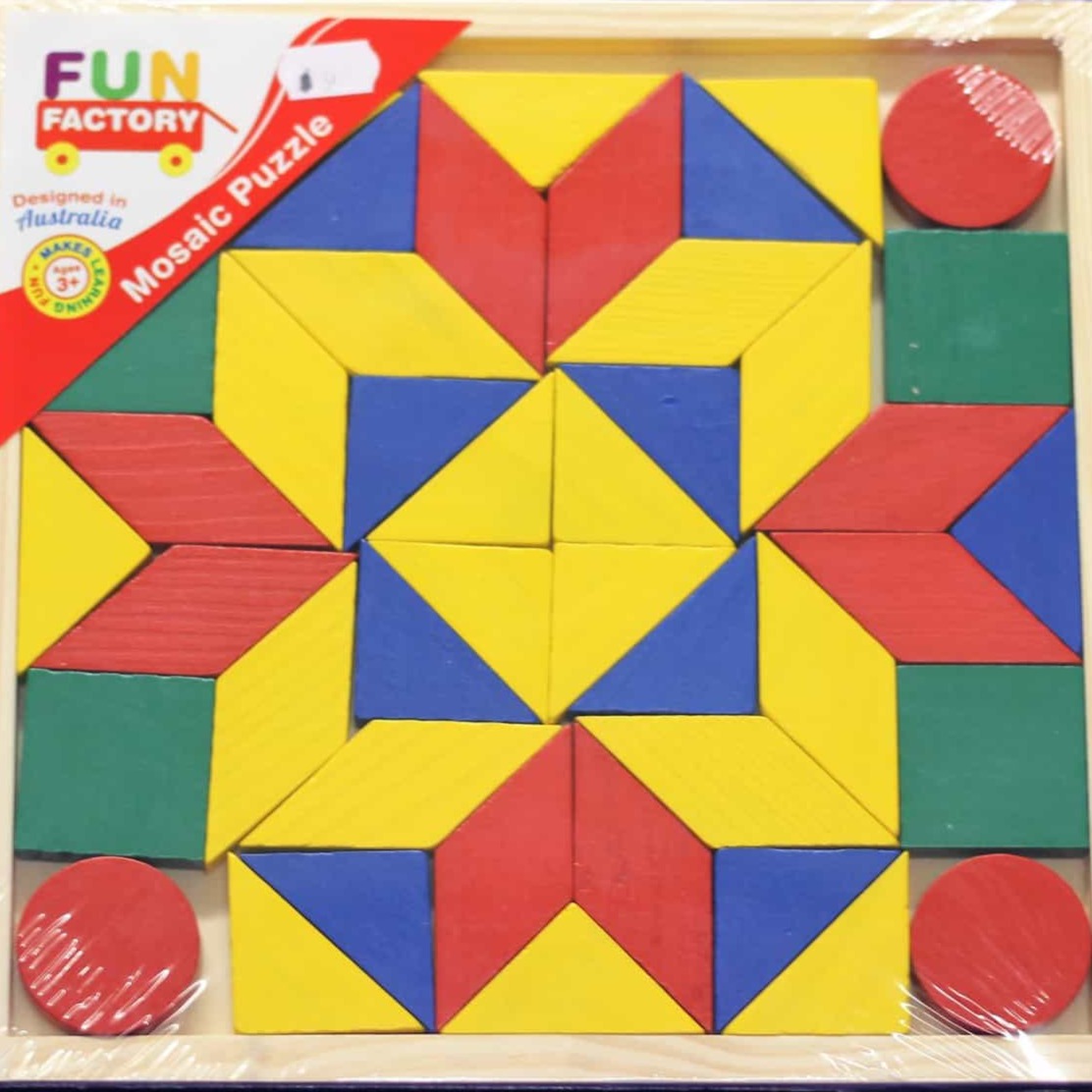 Fun Factory Wooden Mosaic Puzzle