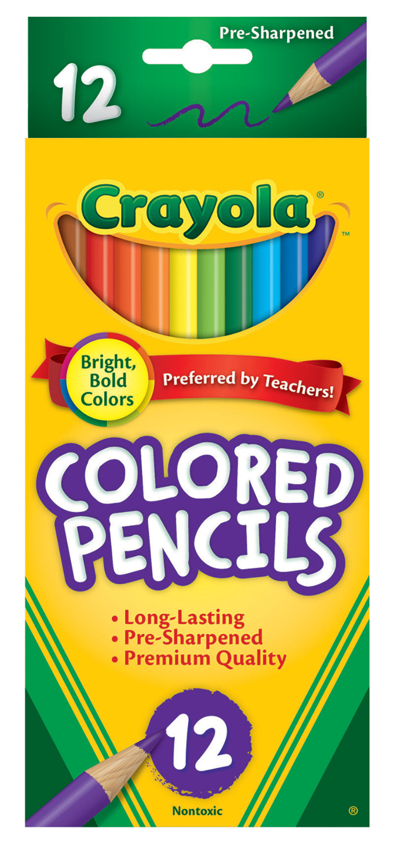 Crayola Coloured Pencils 12pk