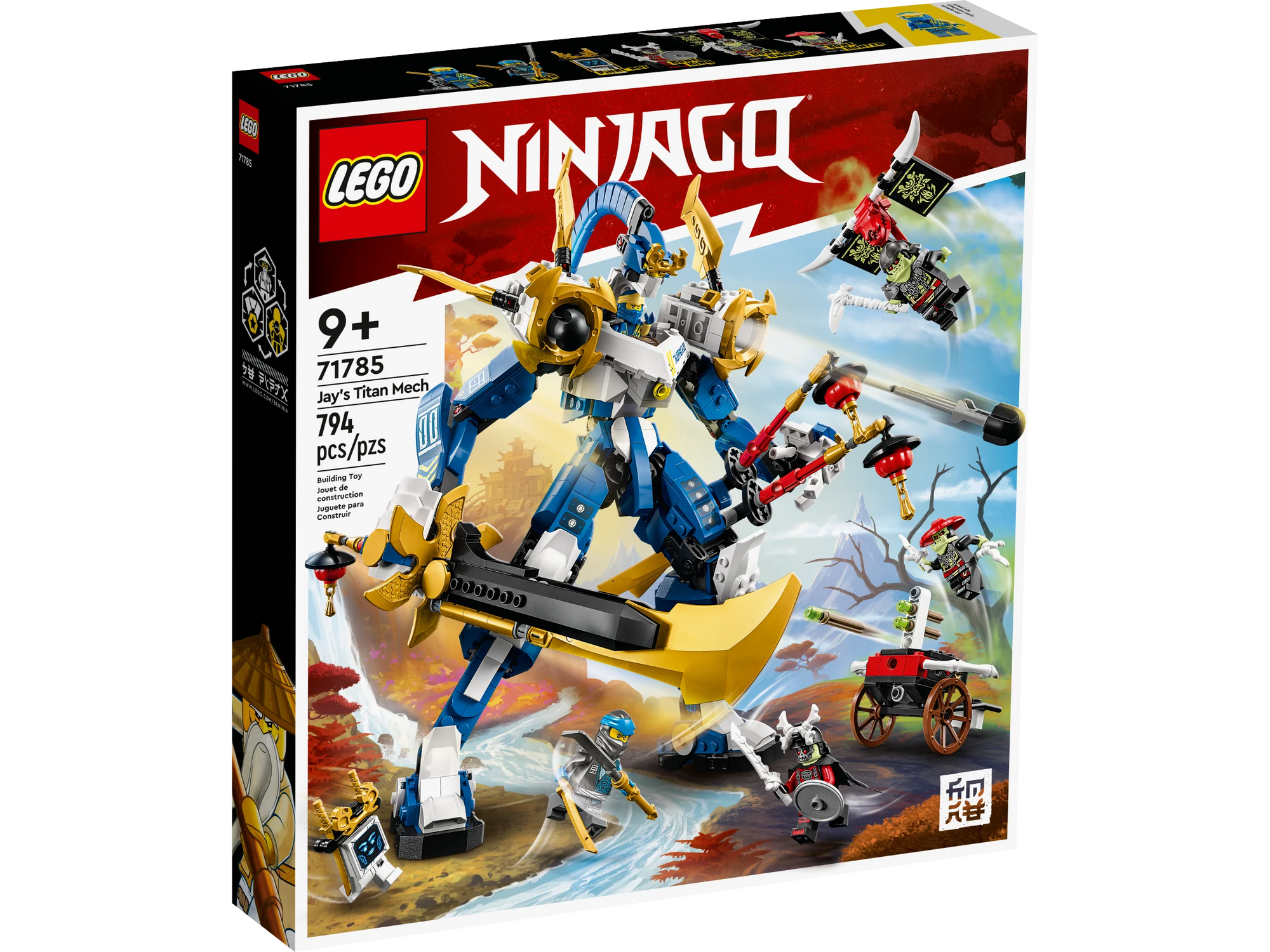 Lego 71785 Ninjago Jays Titan Mech
