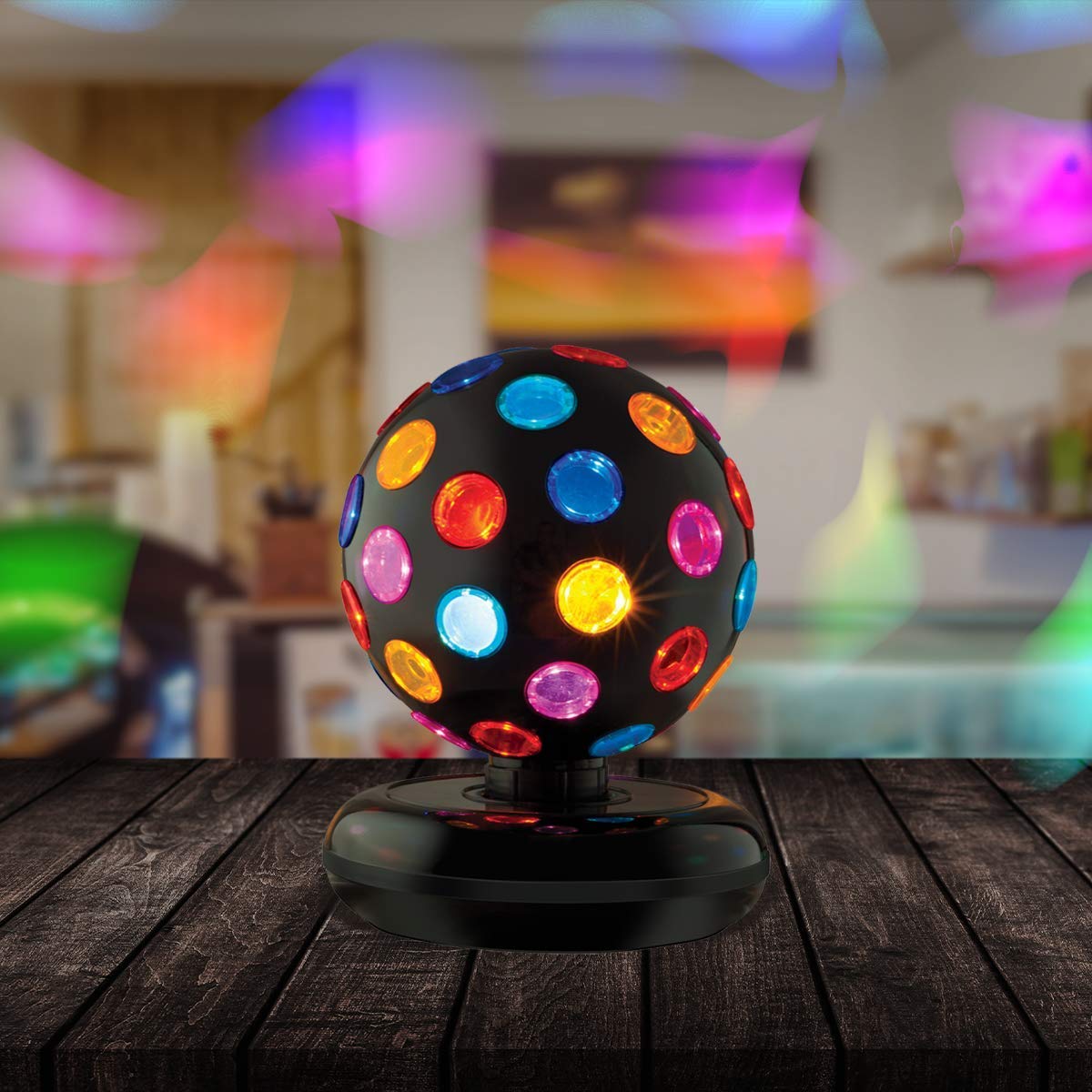 16cm Disco Light Revolving Ball (USB)