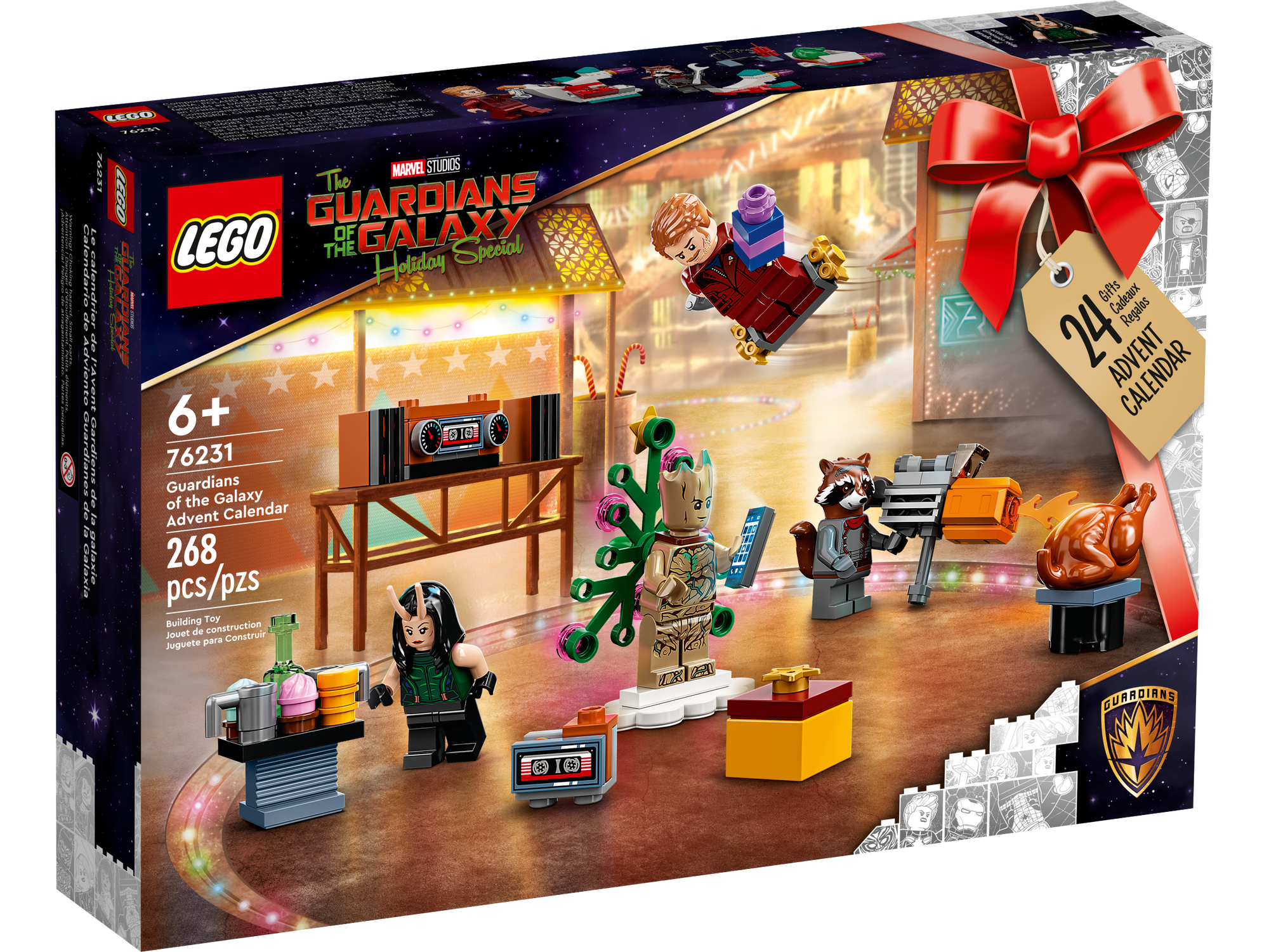 Lego 76231 Guardians Of The Galaxy Marvel Studios Advent Calendar