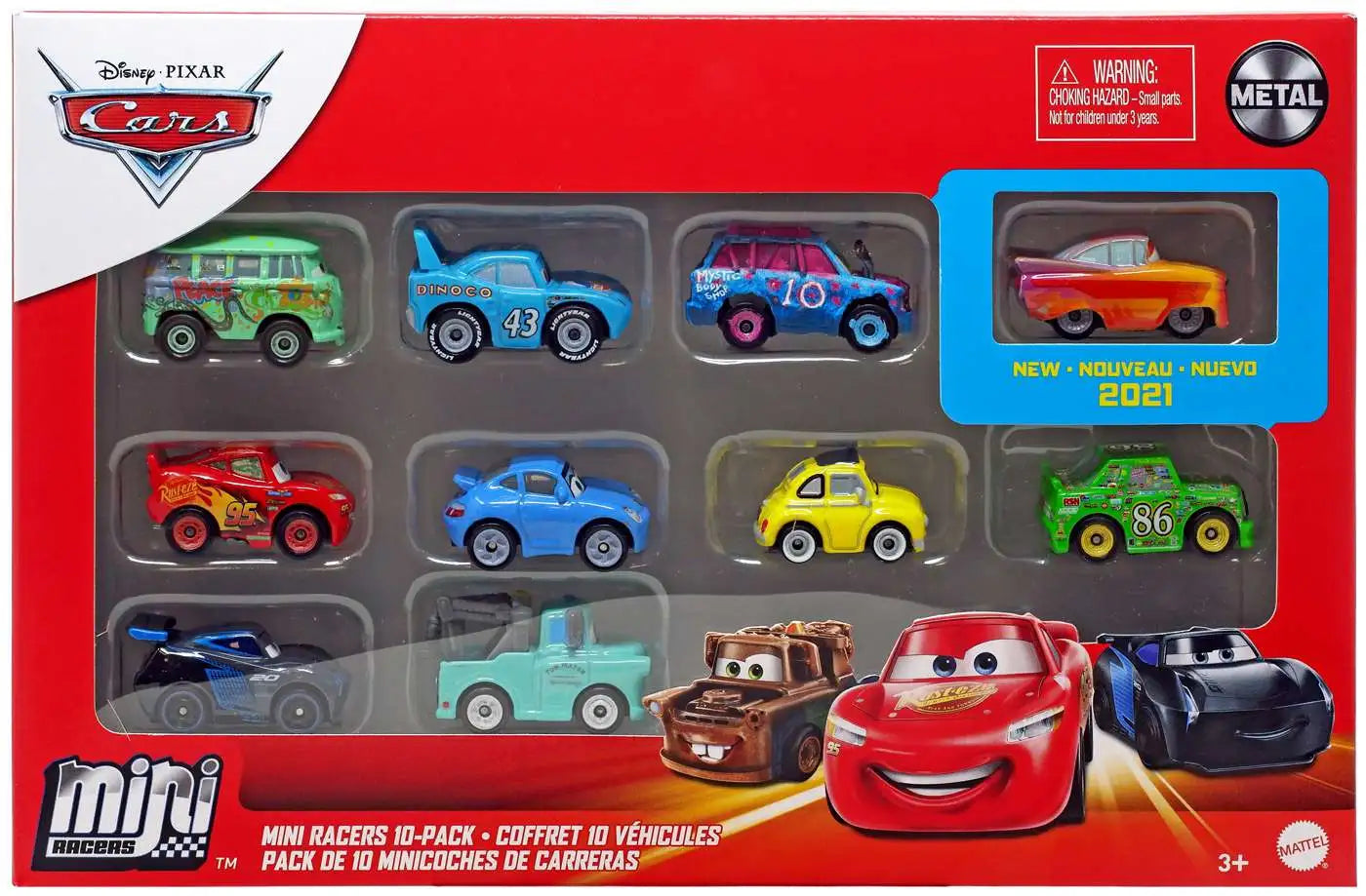 Disney Cars Mini Racer 10 pack GRW27