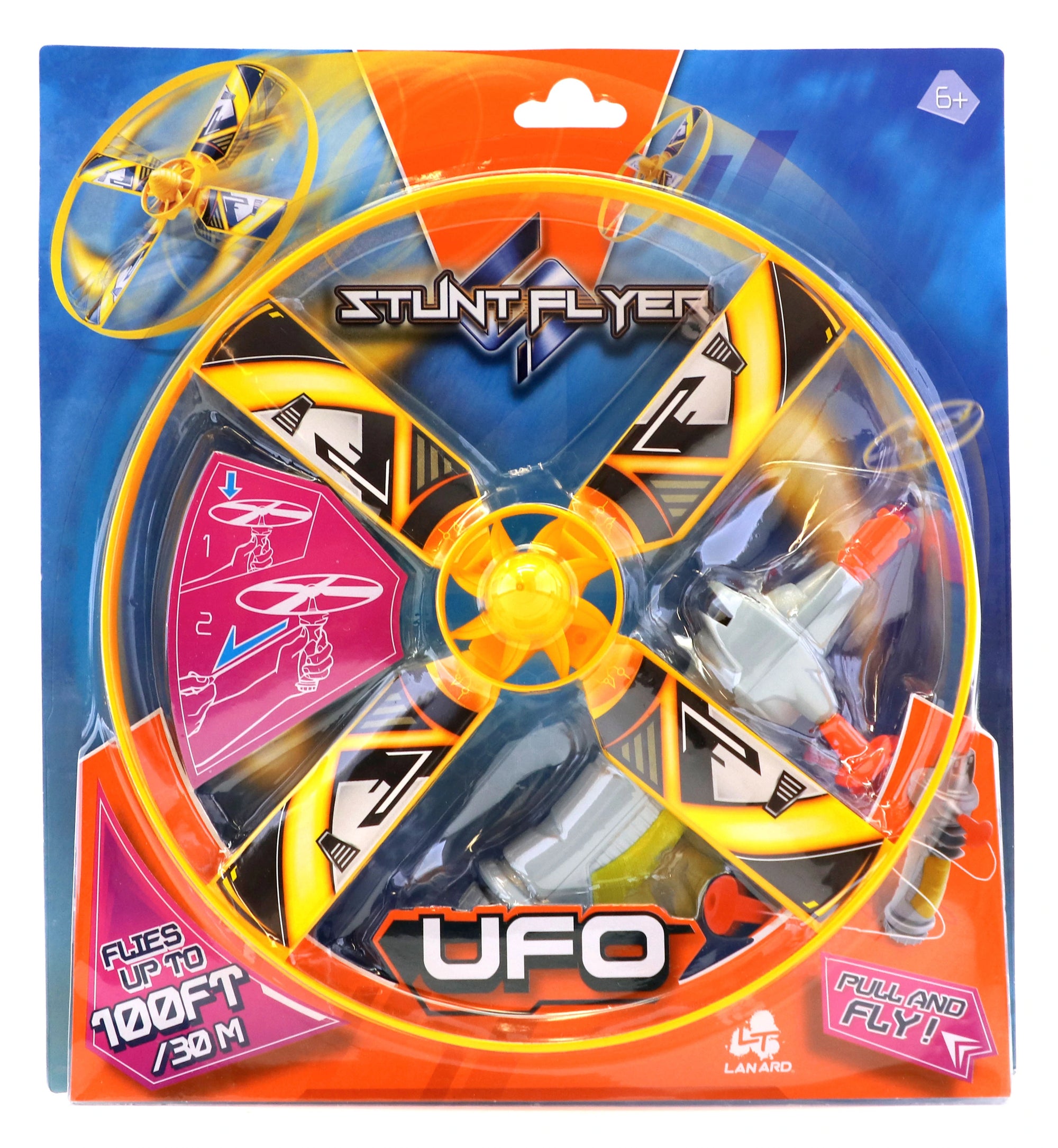 Stunt Flyer UFO Pull and Fly