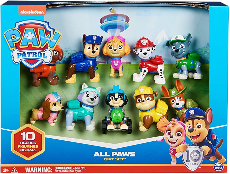 Paw Patrol All Paws Figure Gift Pack Set
