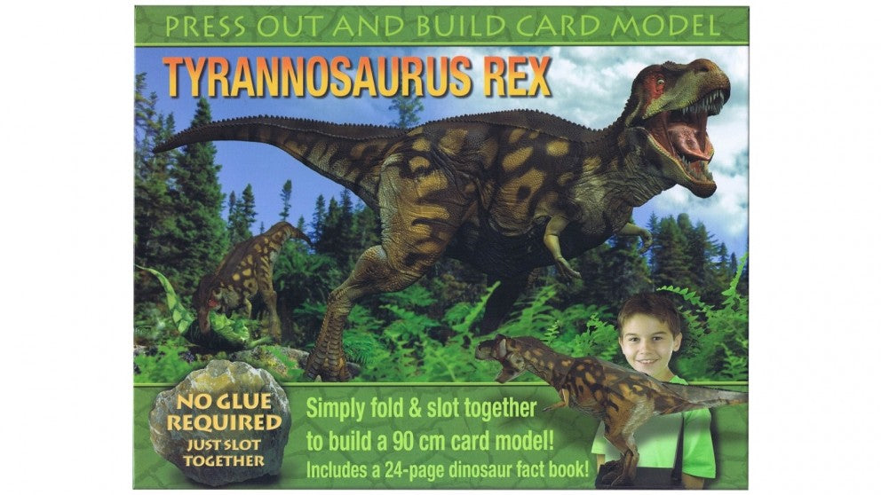 Press out and Build Tyrannosaurus Rex No Glue Required