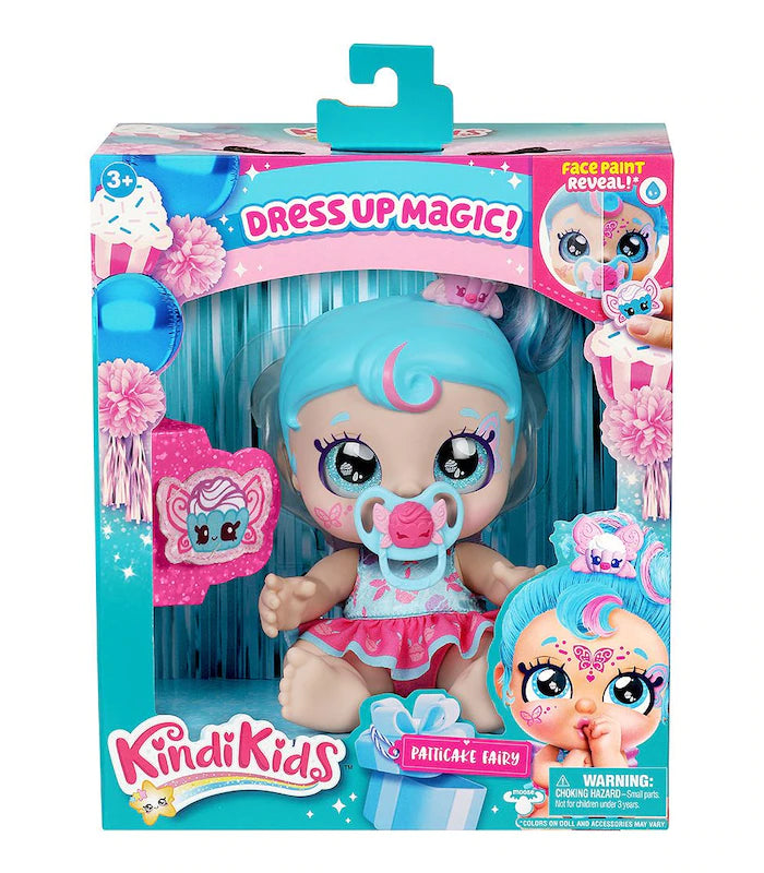 Kindi Kids S7 Baby Sis Dress Up Magic Patticake Fairy