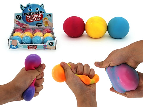 Colour Change Stress Squeeze a Ball