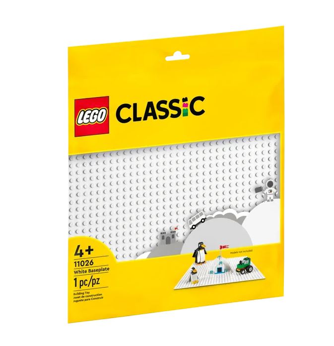 Lego 11026 Classic White Baseplate
