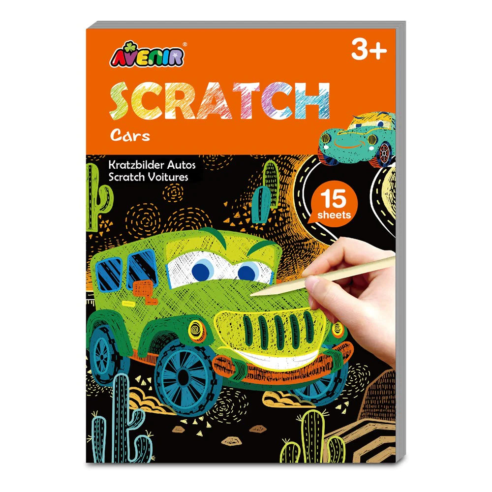 Avenir Mini Scratch Art Book Cars