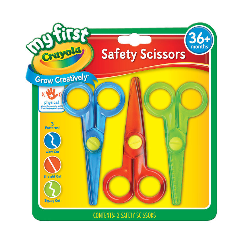 Crayola My First 3ct Safety Scissors