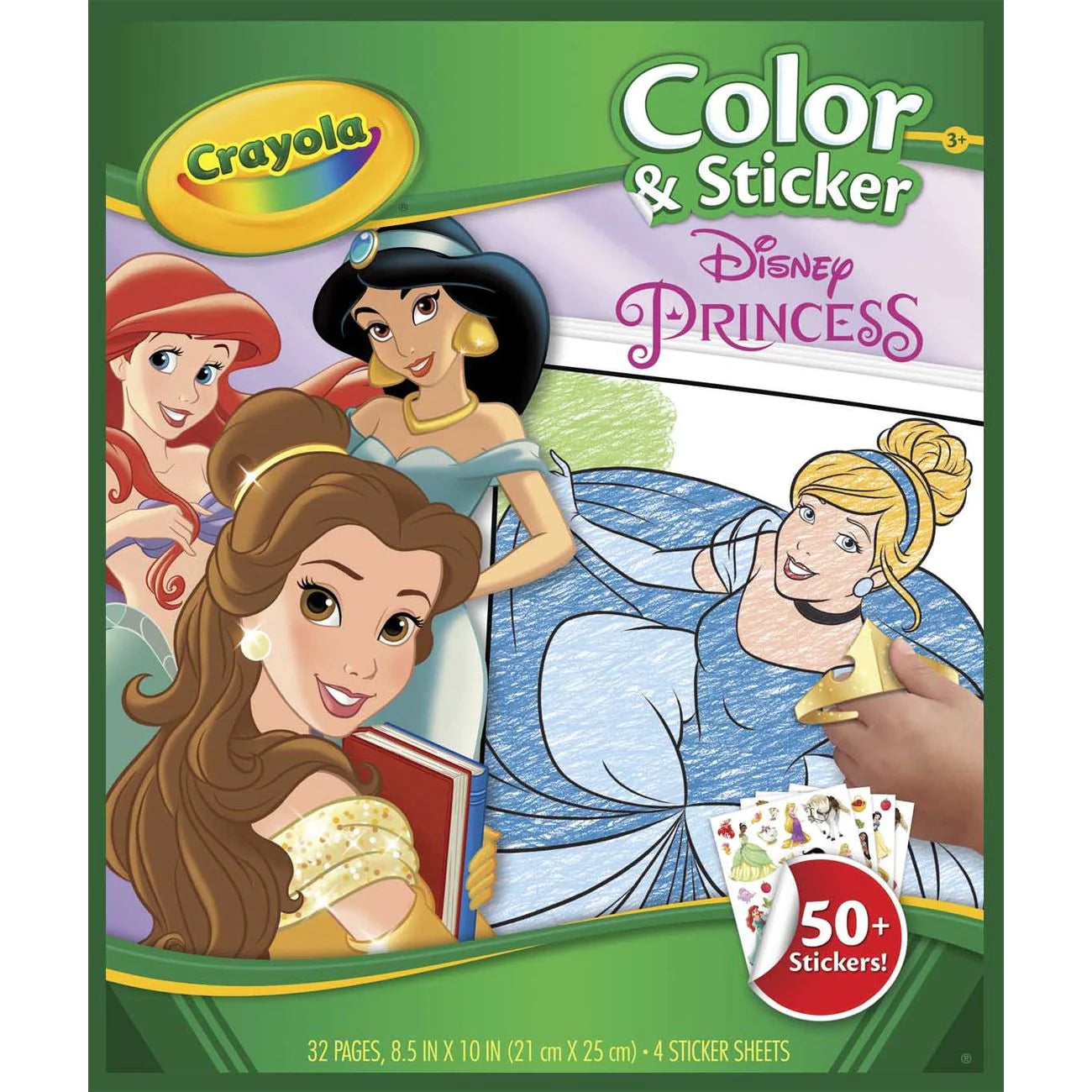 Crayola Colour & Sticker Disney Princess