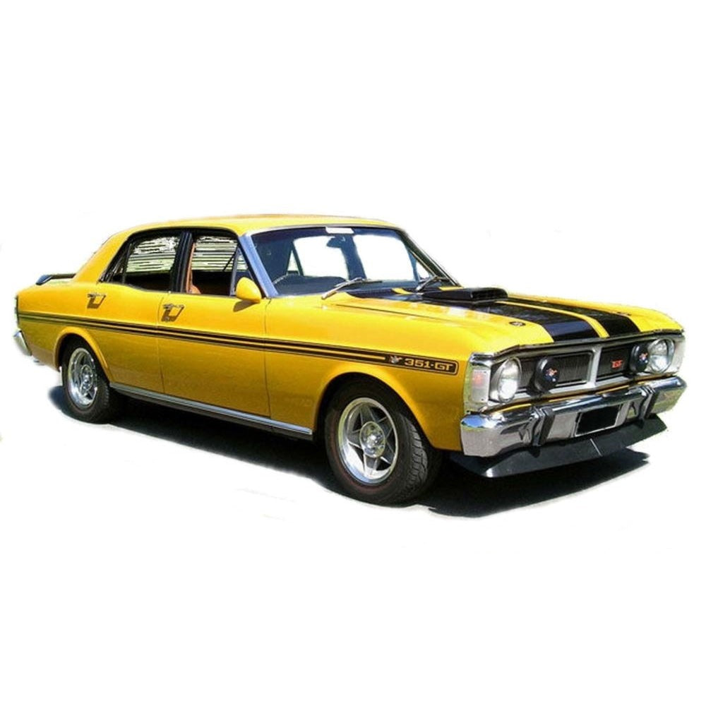 1/24 Yellow XY GTHO ford