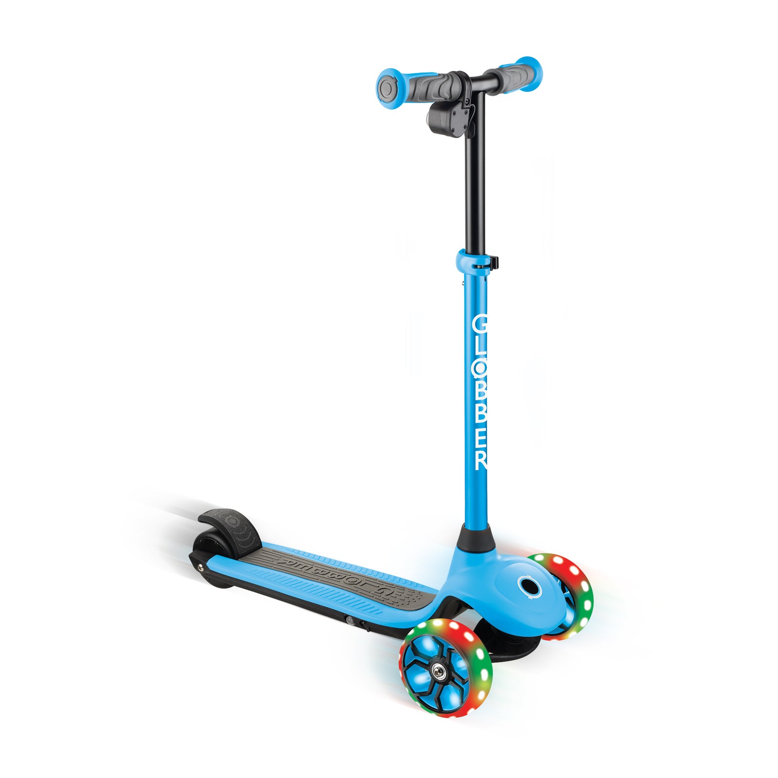 Globber ONE K E Motion 4 Plus Electric 3 Wheel Scooter SKY BLUE