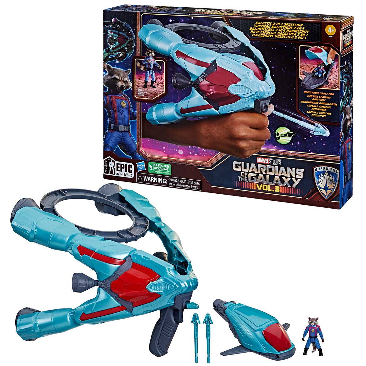 Guardians of the Galaxy Galactic 2 in 1 Spaceship