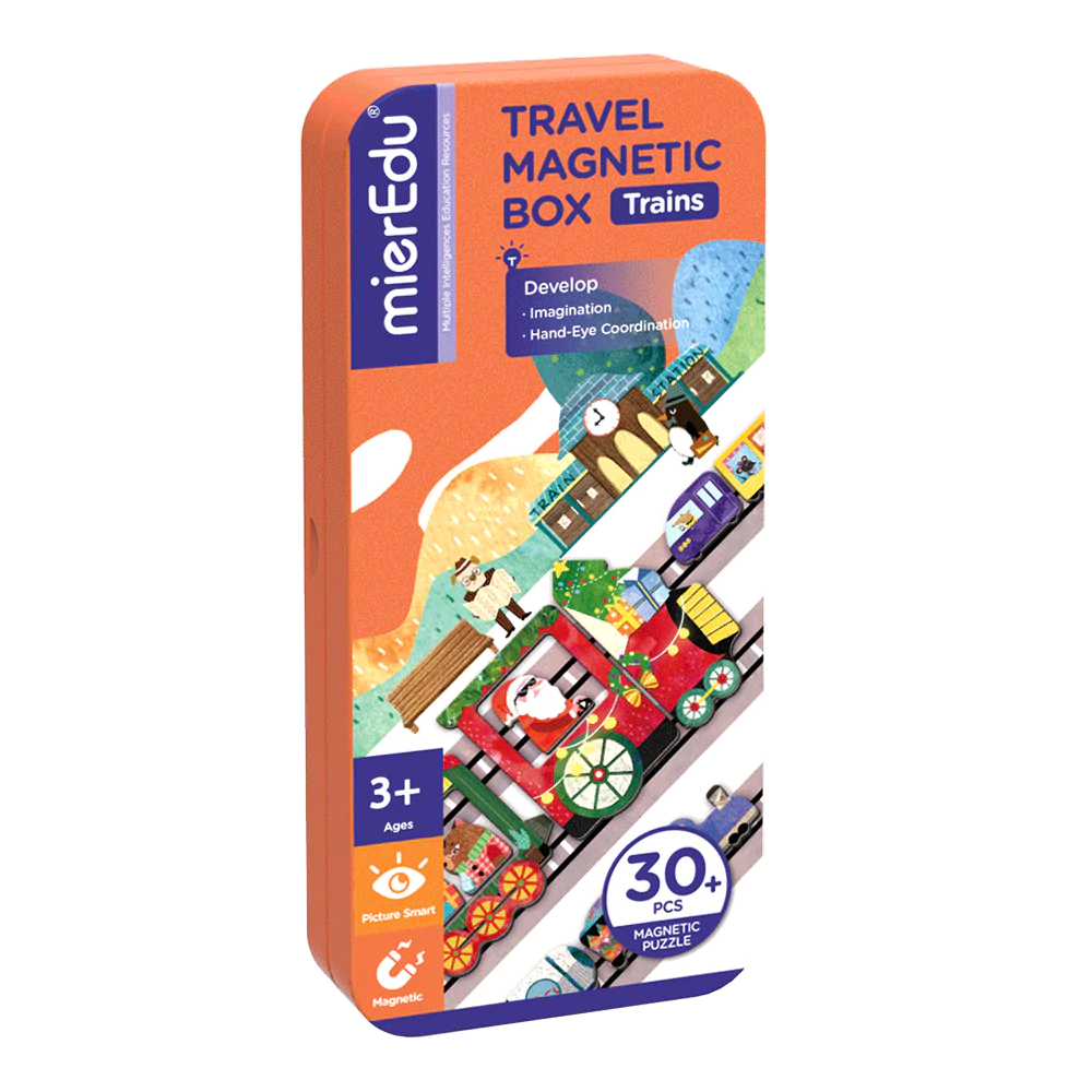 Mier Edu On The Go Magnetic Box Trains