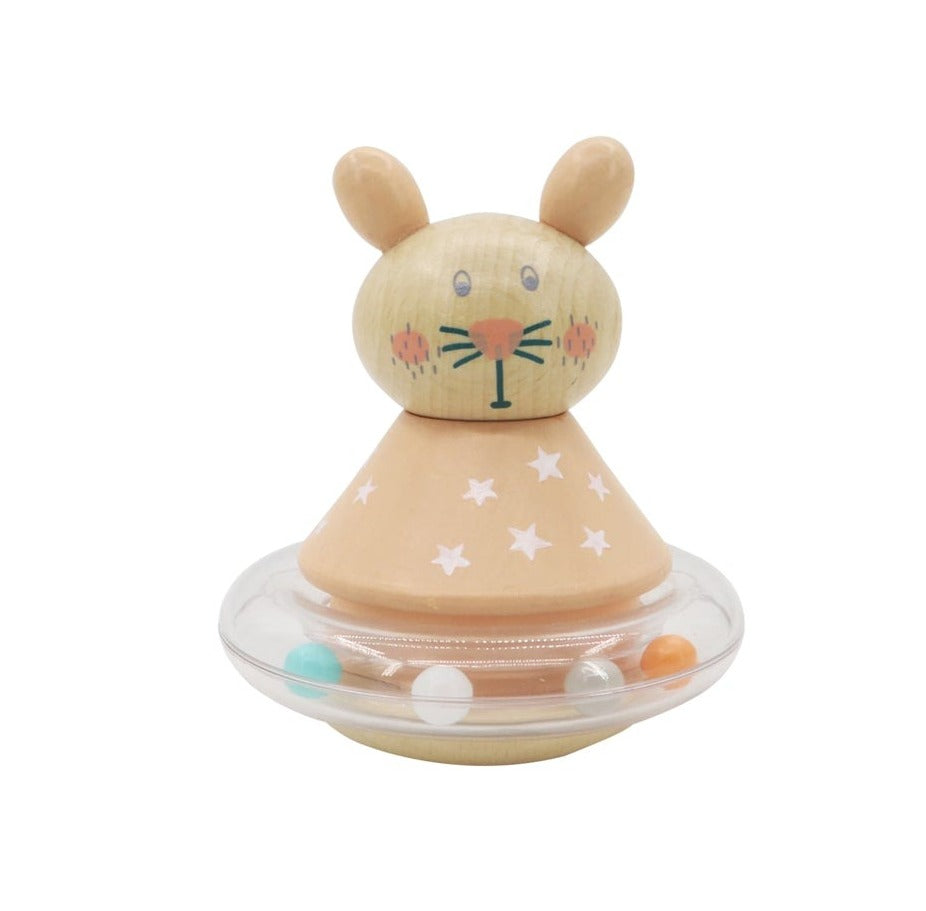 Wooden Roly-Poly Animal Asst