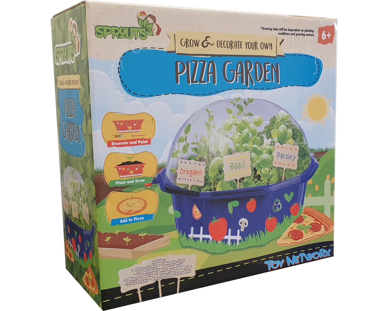 Creative Sprouts Grow & Decorate Pizza Garden