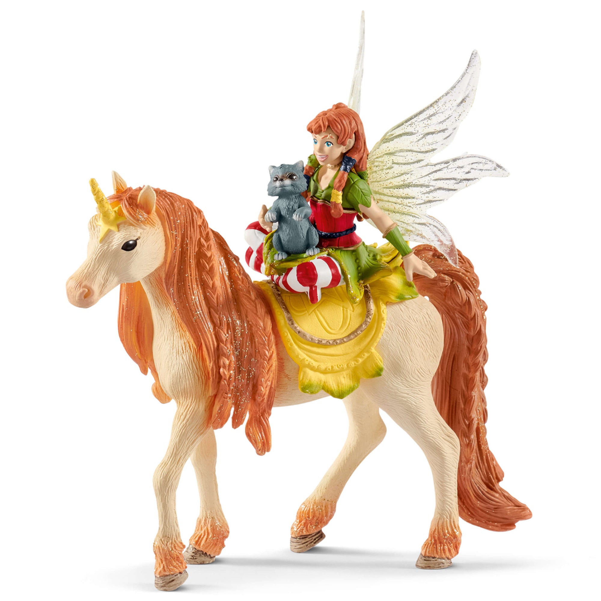 SC70567 Schleich Bayala Fairy Marween With Glitter Unicorn