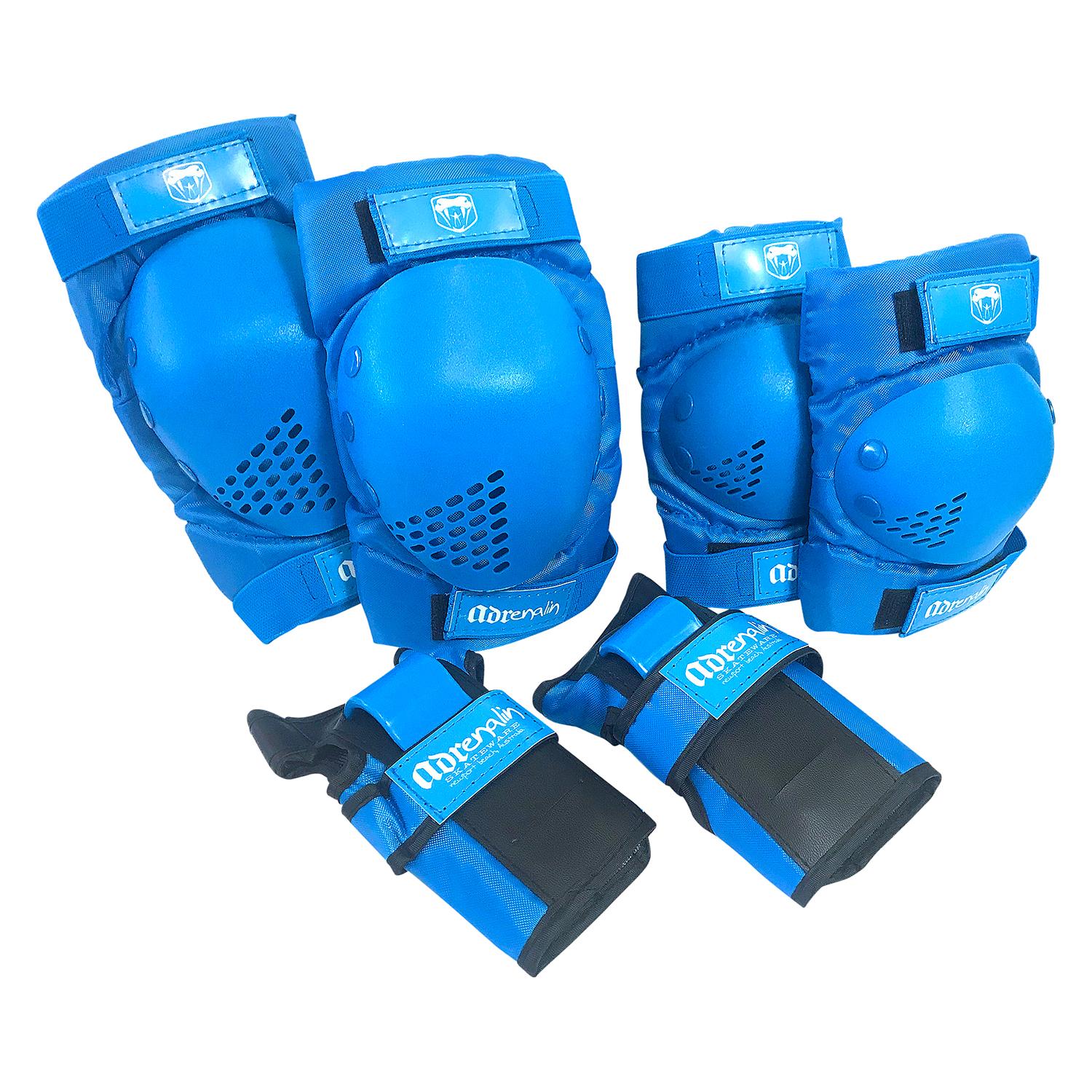 Adrenalin 6pc Protection Set Youth Blue