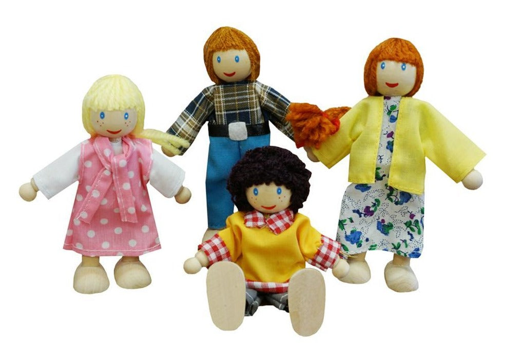 Fun Factory Doll Family 4Pce