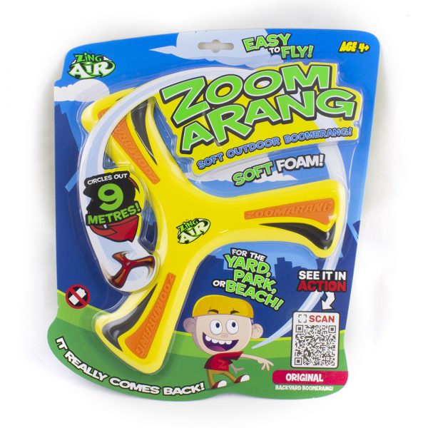 Zing Zoomarang Soft Outdoor Boomerang