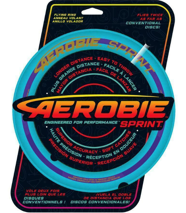 Aerobie Sprint Wow 10inch Frisbee Blue