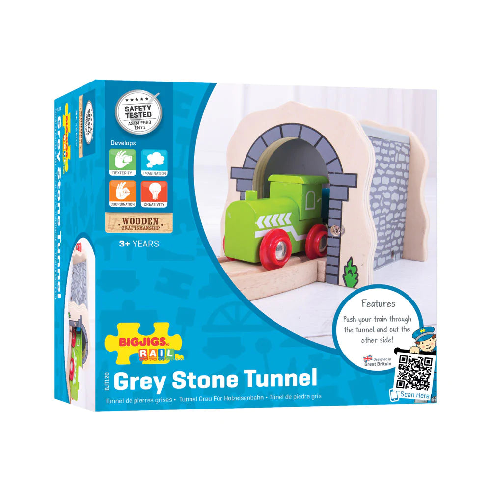 Big Jigs Rail Grey Stone Tunnel