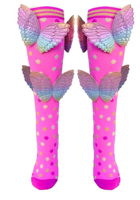 Mad Mia Socks Butterfly Toddler Size