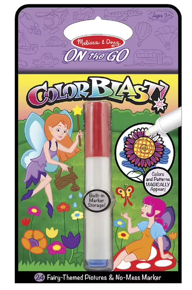 M&D 5355 On The Go Colourblast Fairies