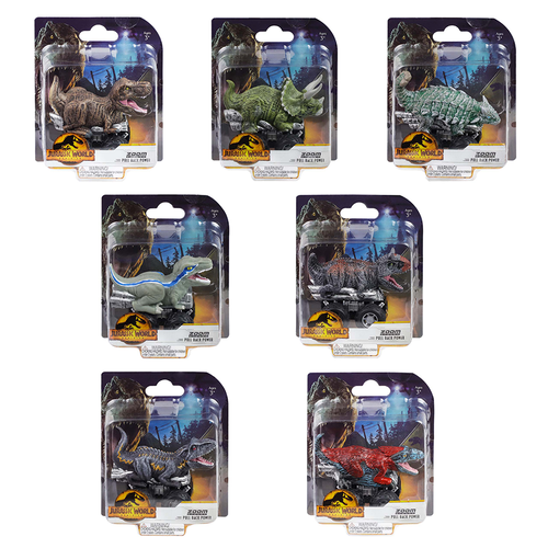 Jurassic World Zoom Riders Assorted