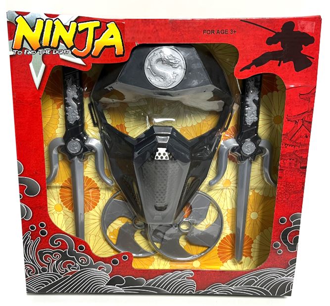 Ninja Mask & Weapons Set