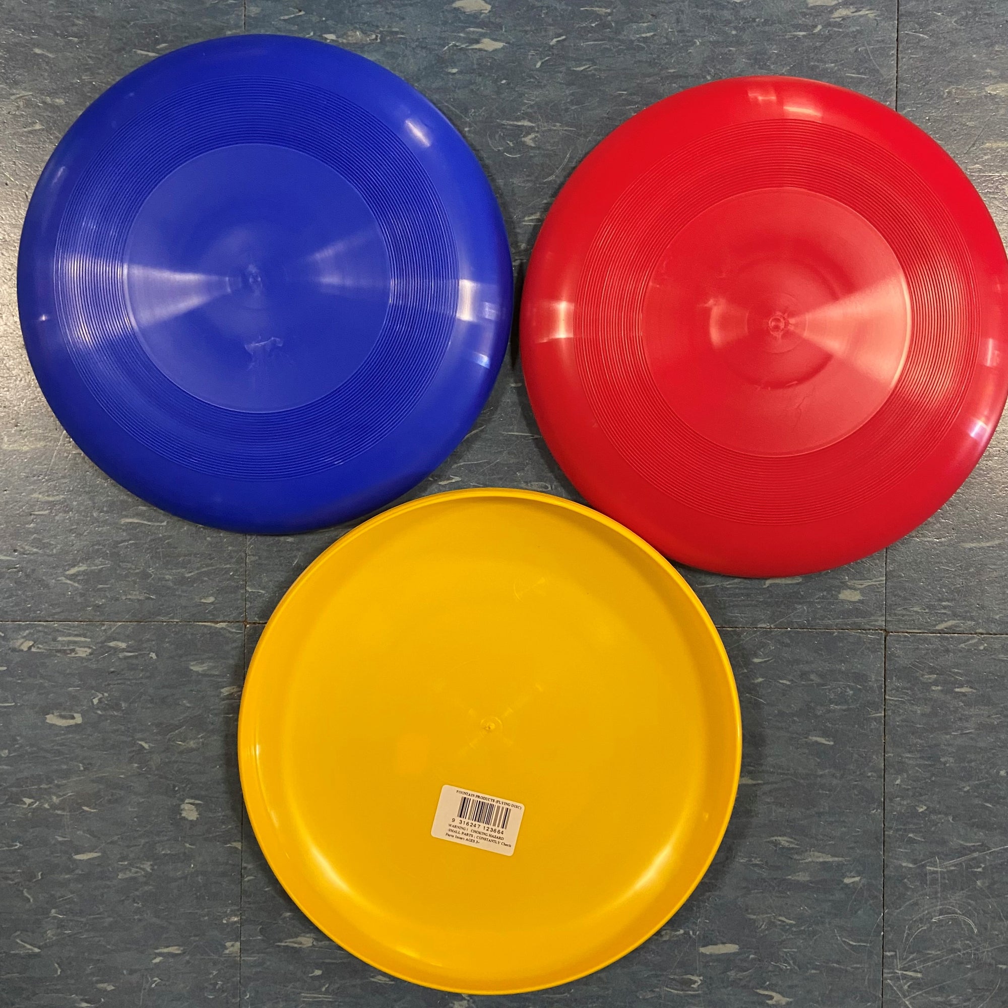 Fountain Flying Frisbee Disc 22.5cm Asst